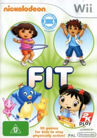 Nickelodeon Fit Wii US box art